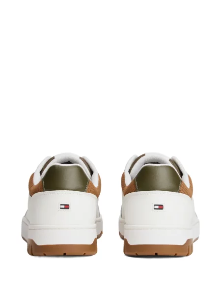 Fűzős csipkés sneaker Tommy Hilfiger fehér