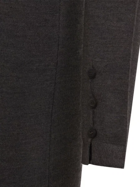 Maksi sukienka maxi Jacquemus garniturowa brązowa