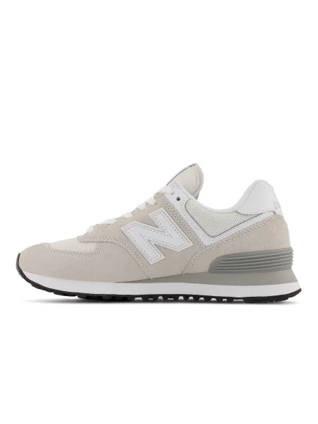 Sneakerși New Balance cu strasuri alb