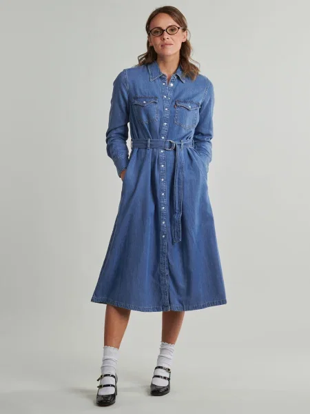 Rochie maxi Levi's® de costum albastru