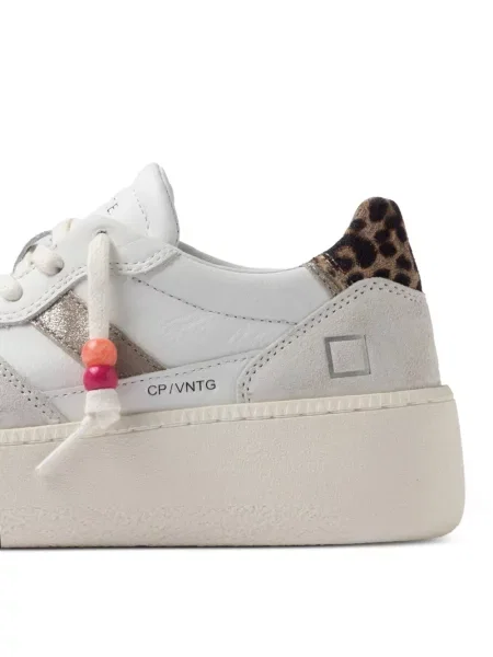 Sneakerși D.a.t.e. cu platformă alb