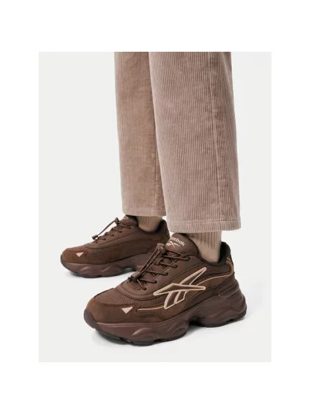 Sneakersy Reebok brązowe