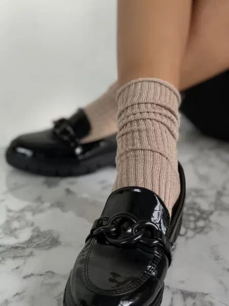 Mocasini Milena maro