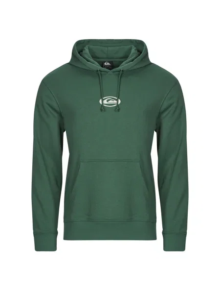 Hanorac cu glugă Quiksilver verde