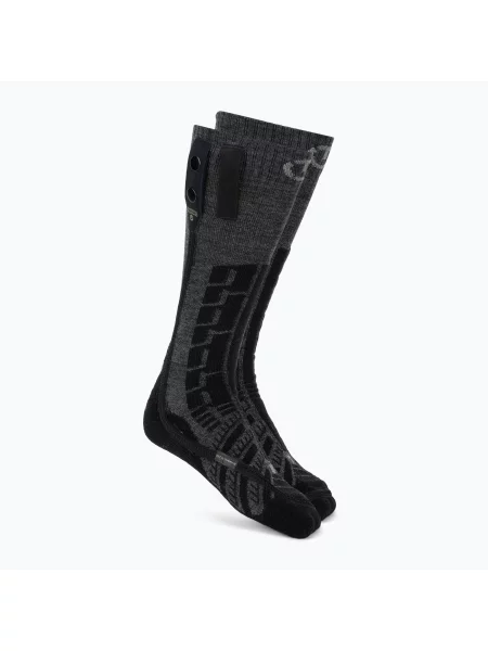 Therm-ic Comfort Socks S.E.T szürke/fekete fűtött zokni. Méret: EU fekete