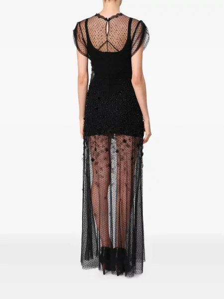 Rochie Isabel Marant din dantelă negru