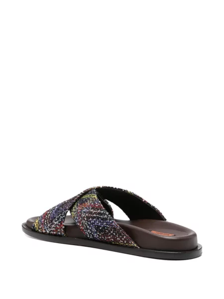 Sandale Missoni cu bretele negru