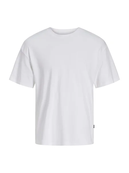 Jack & Jones Plus Tricou JPRBLASUMMER negru alb