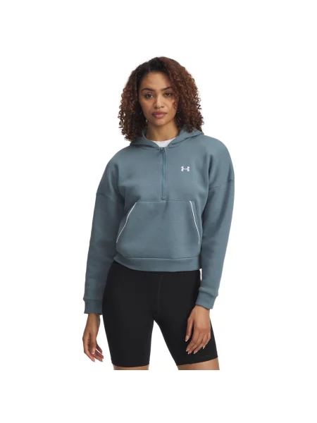 UNDER ARMOUR bluza dresowa Rival Flc Piped HZ L niebieska