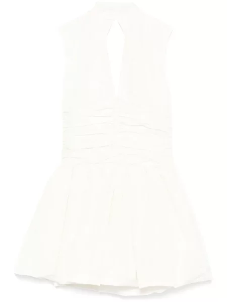 Rochie mini Patou cu spatele deschis alb