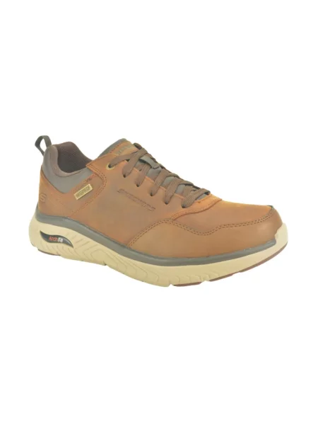 Sneakersy Skechers brązowe