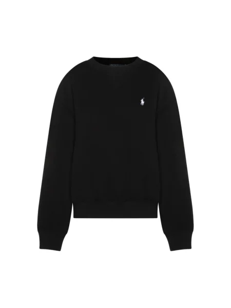 Długa bluza Polo Ralph Lauren z długim rękawem czarna