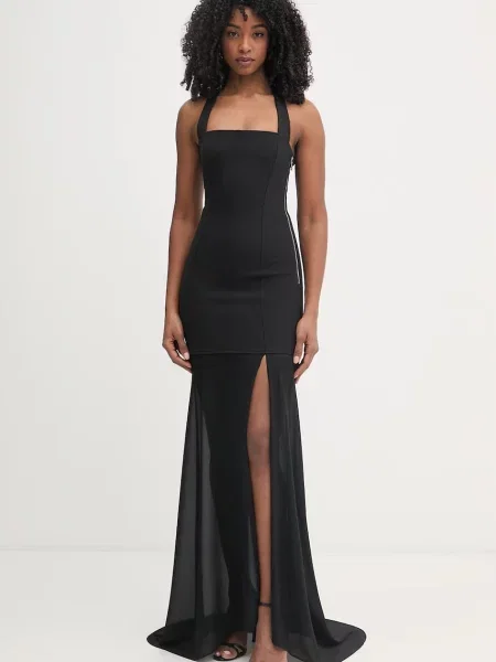 Patrizia Pepe rochie sirenă negru