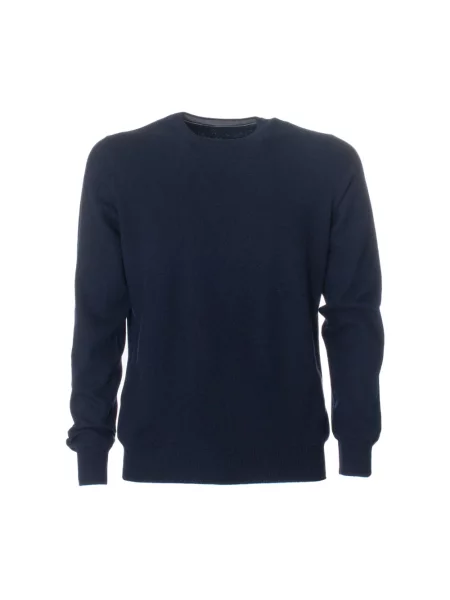 Sweter Gran Sasso z kaszmiru niebieski