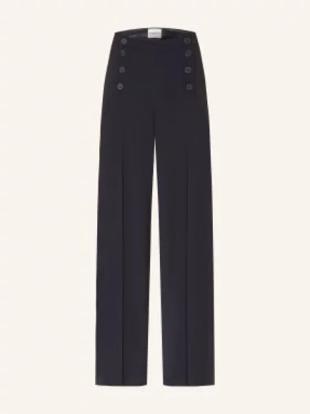 Claudie Pierlot Spodnie Z Marszczeniami blau