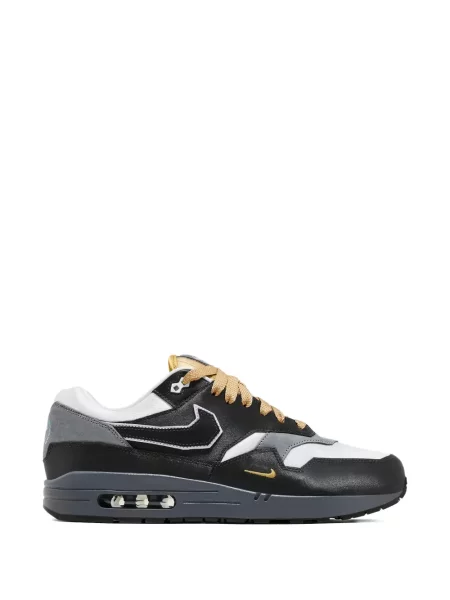 Sneakerși Nike Air Max 1 cu autograf negru