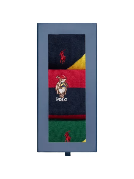 Маратонки Polo Ralph Lauren с връзки с дантела с автограф синьо