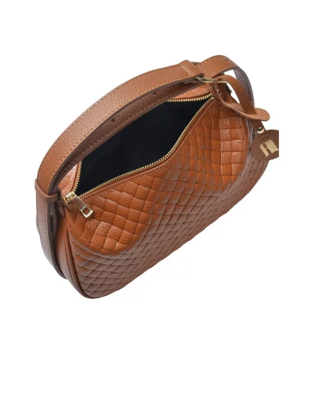 Geantă shopper Anna Luchini maro