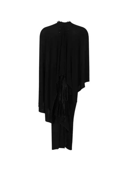 Rochie Maison Margiela asimetrică drapată negru