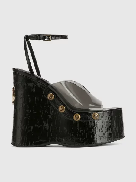 Босоножки Naked Wolfe на танкетке