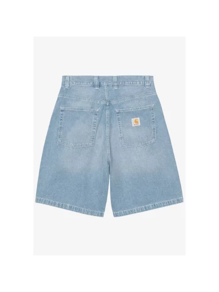 Krótkie szorty Carhartt Wip niebieskie