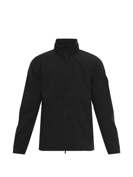 Geacă Stone Island cu glugă cu strasuri negru