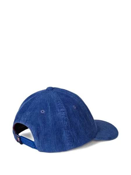 Portofel Polo Ralph Lauren din poplin cu imagine în carouri albastru