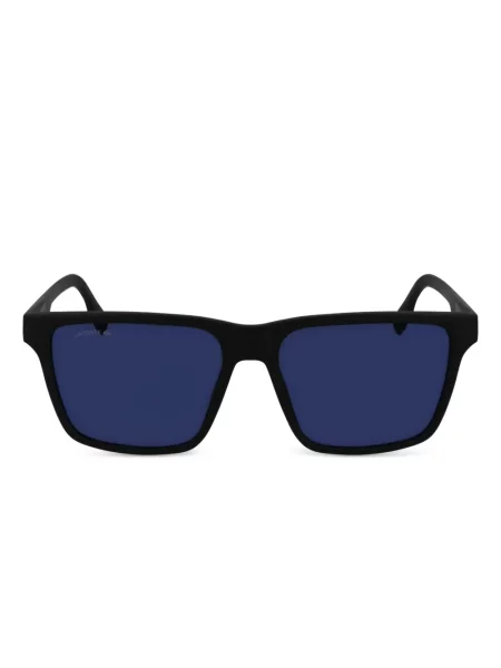 Ochelari de soare Lacoste cu imagine negru