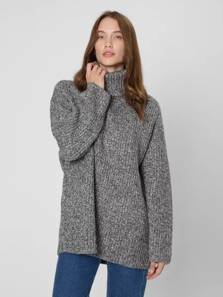 Кофти та светри PRPY шерсть/нейлон сірий