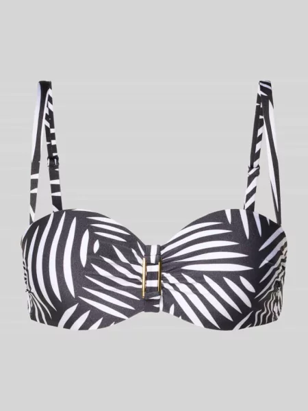 PLUS SIZE góra bikini z fiszbinami model Liv' Lascana czarne