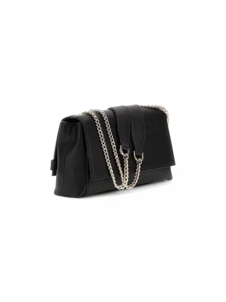 Torebka crossbody Guess skórzana czarna