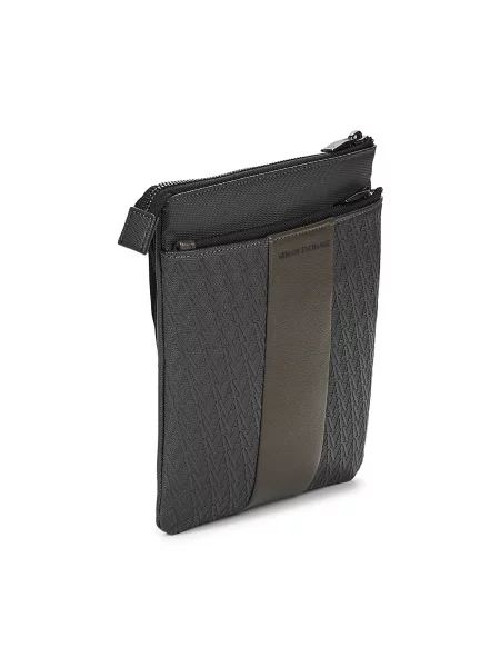 Crossbody taška Armani Exchange bez podpätku čierna