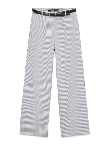 VERO MODA Pantaloni albastru alb