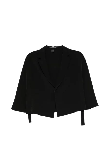 Geacă Y's din crep negru
