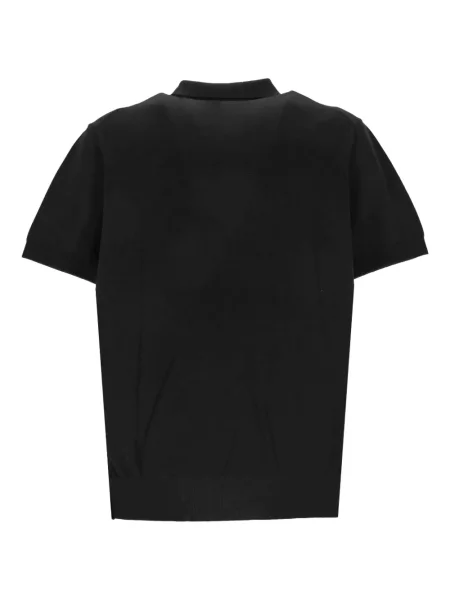 Polo K-way scurt negru