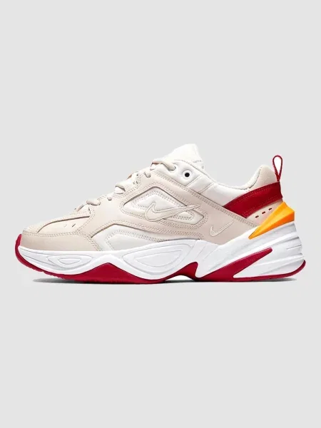 Кожаные кроссовки Nike M2K Tekno бежевые