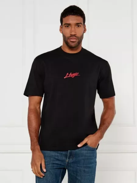 HUGO Tricou Dlogotee negru