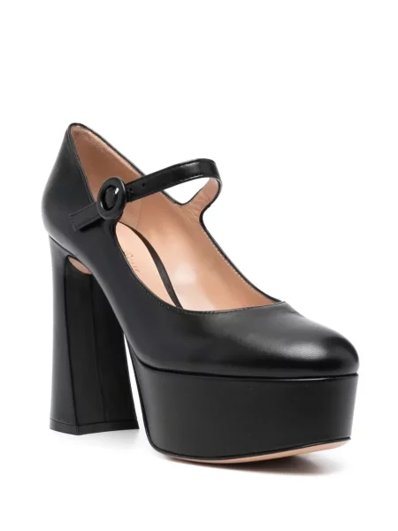Bateliai Gianvito Rossi su platforma juoda