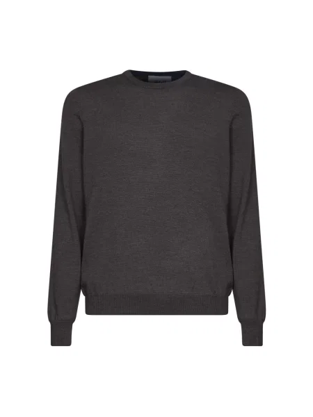 Sweter D4.0 wełniany brązowy