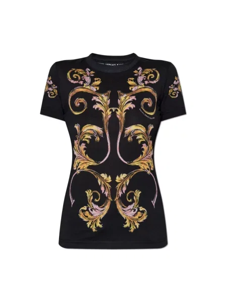 Koszulka Versace Jeans Couture czarna