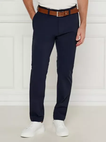 BOSS ORANGE Pantaloni chino | Tapered fit portocaliu
