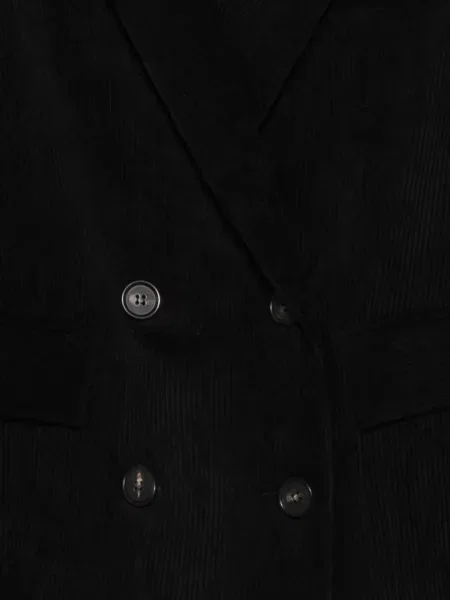 Sacou D.exterior de catifea cord negru
