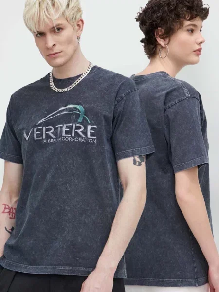 Тениска Vertere Berlin CORPORATE с апликация VER сиво