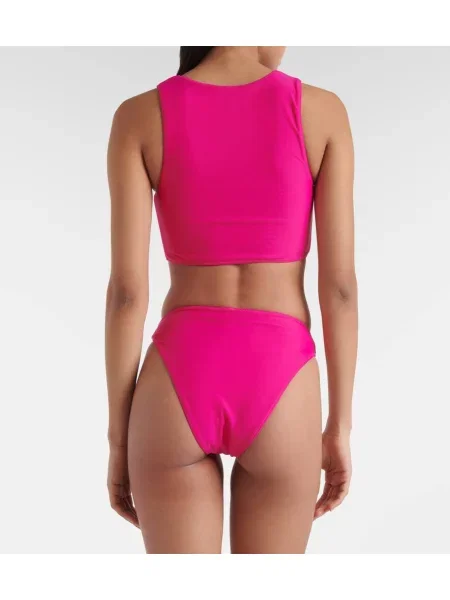 Bikini Same cu model floral roz