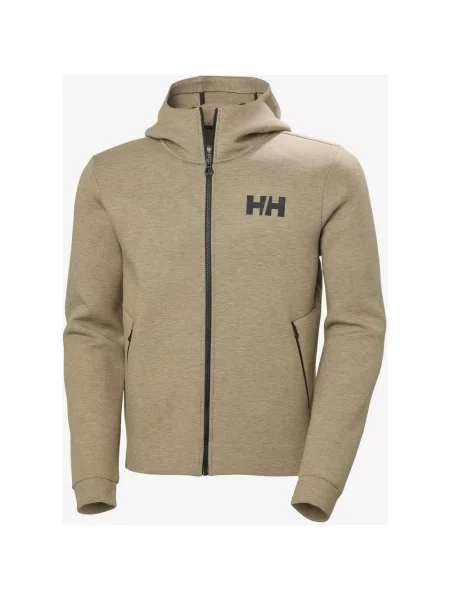 Polar z kapturem Helly Hansen HP Ocean beżowo oliwkowy S brązowa