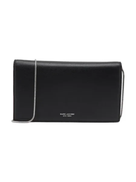 Geanta de piele Marc Jacobs din piele plic mini negru