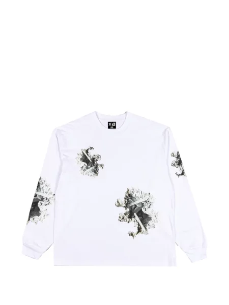 Lung tricou Daniel Arsham alb