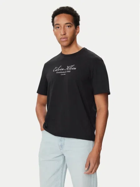 Calvin Klein Jeans Marškinėliai juoda