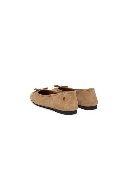 TOMMY HILFIGER Baleríny cappuccino béžové