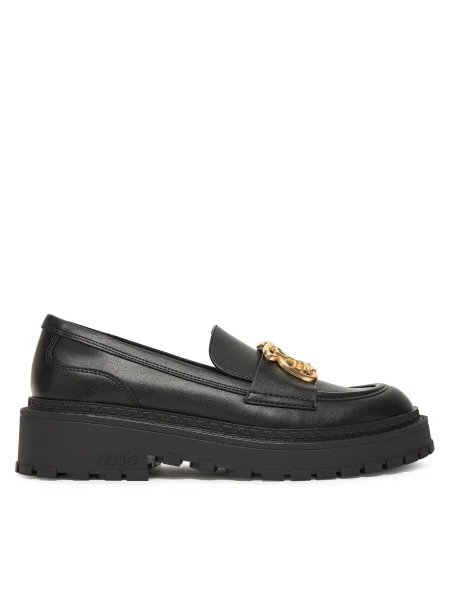 Pantofi loafer Liu Jo din piele negru